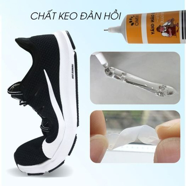 Keo dán giày thể thao XIMO KDG06 an toàn, chống nước tốt H130, 60ml