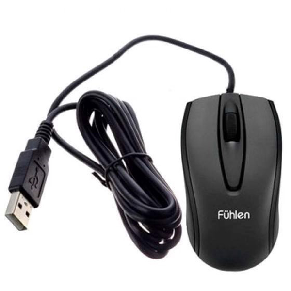 Chuột máy tính có dây Fuhlen L102, kết nối USB Y129