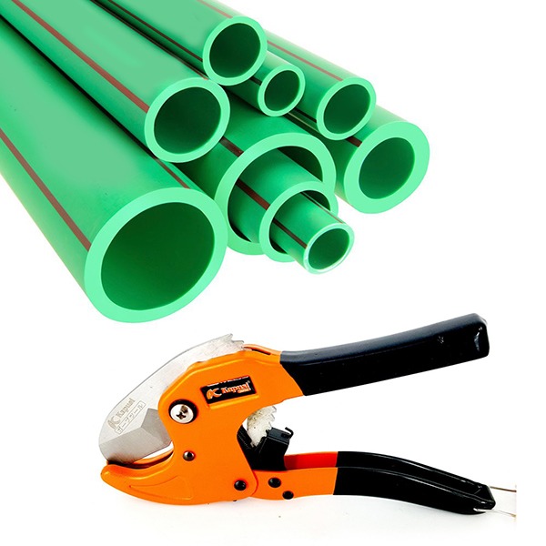 Kéo cắt ống nhựa Nhật PVC, PPR, PE, PU Kapusi JAPAN siêu sắc, siêu bền N280