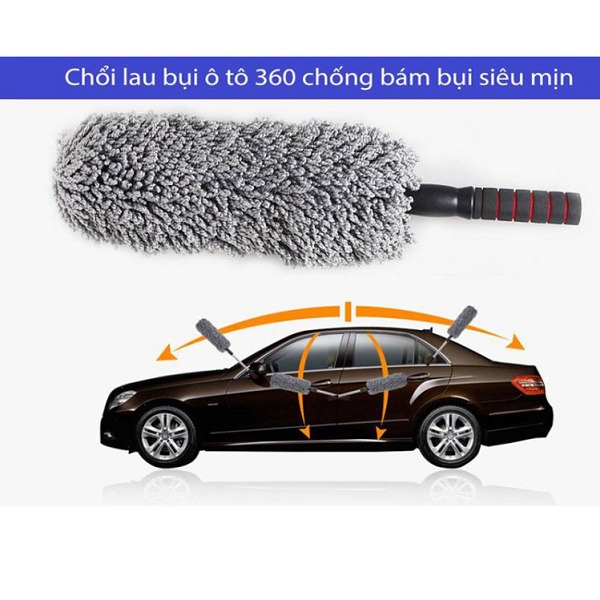 Chổi rửa xe lau bụi ô tô nano 360 độ P149