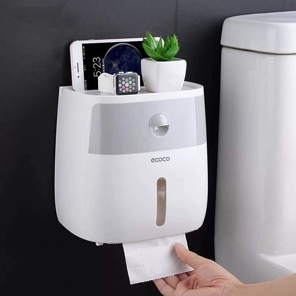 Hộp đựng giấy vệ sinh Ecoco thông minh N178