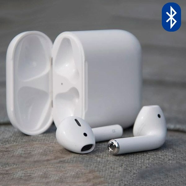 Tai nghe AirPods Bluetooth Wireless thiết kế nhỏ gọn âm thanh sống động V112