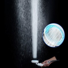 Vòi hoa sen tăng áp lực nước xoay 360 độ có nút tắt mở dòng nước N183